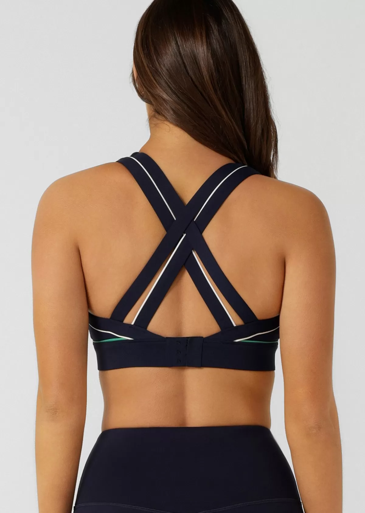 Lorna Jane Sports Bras*Relay High Support Sports Bra FrenchNavy