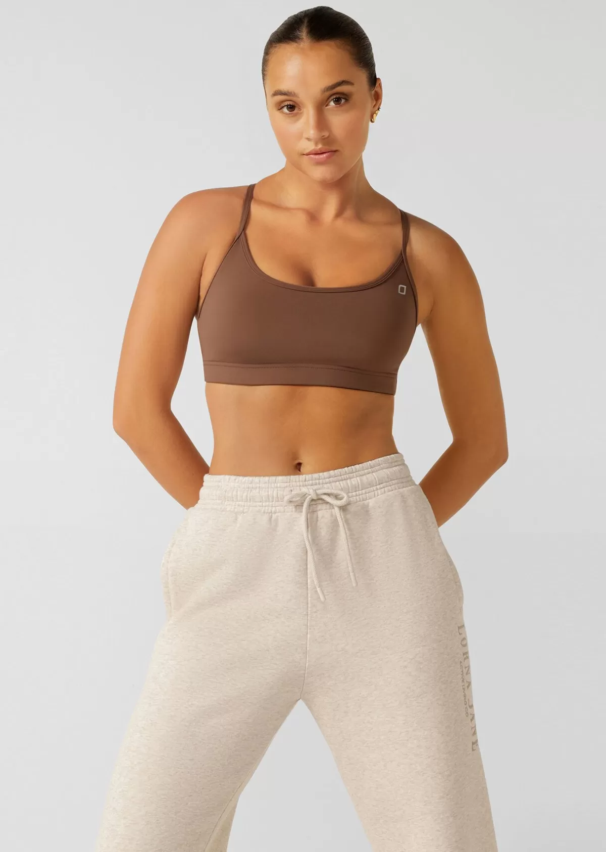 Lorna Jane Sports Bras*Sammy Sports Bra Chocolate