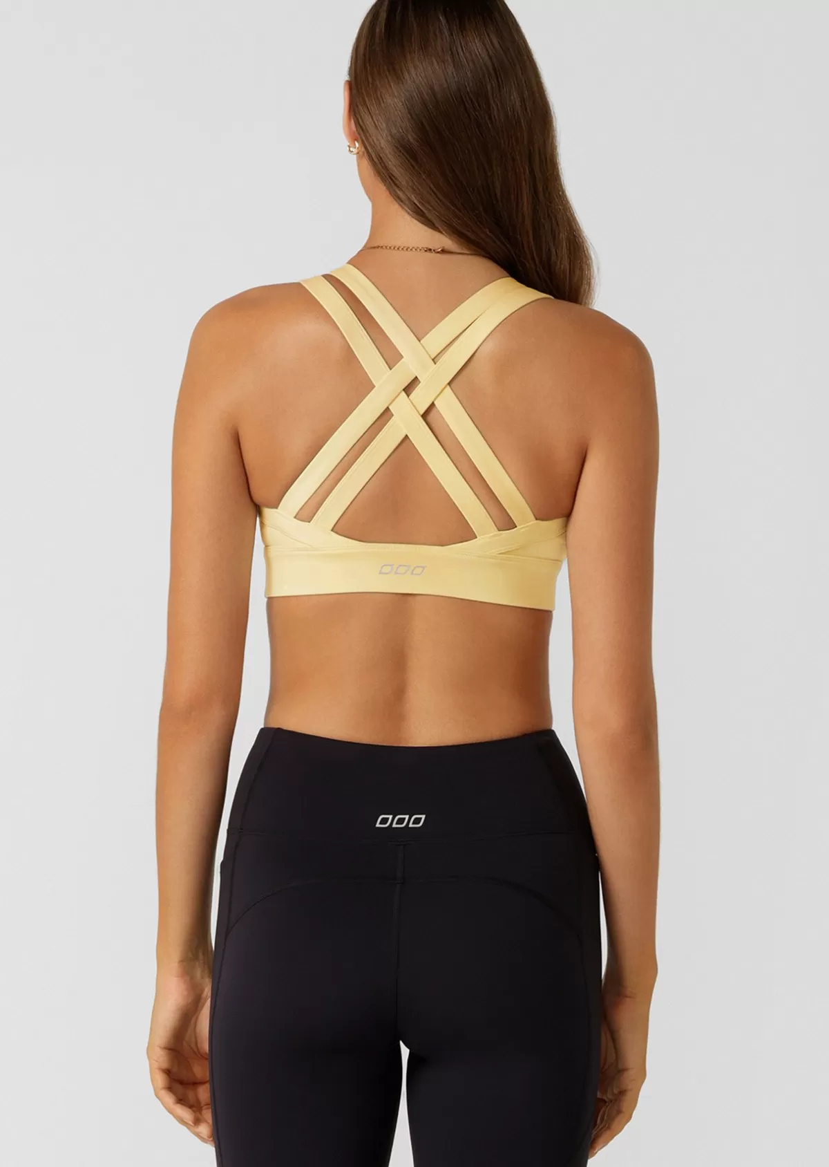 Lorna Jane Sports Bras*Shape Up Max Support Bra LemonCream