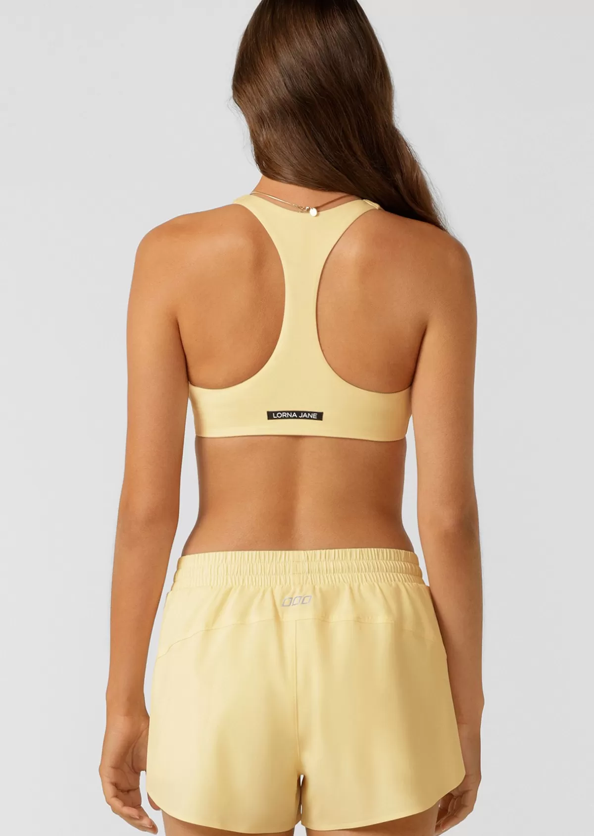 Lorna Jane Sports Bras*Sleek Comfort All Day Sports Bra LemonCream