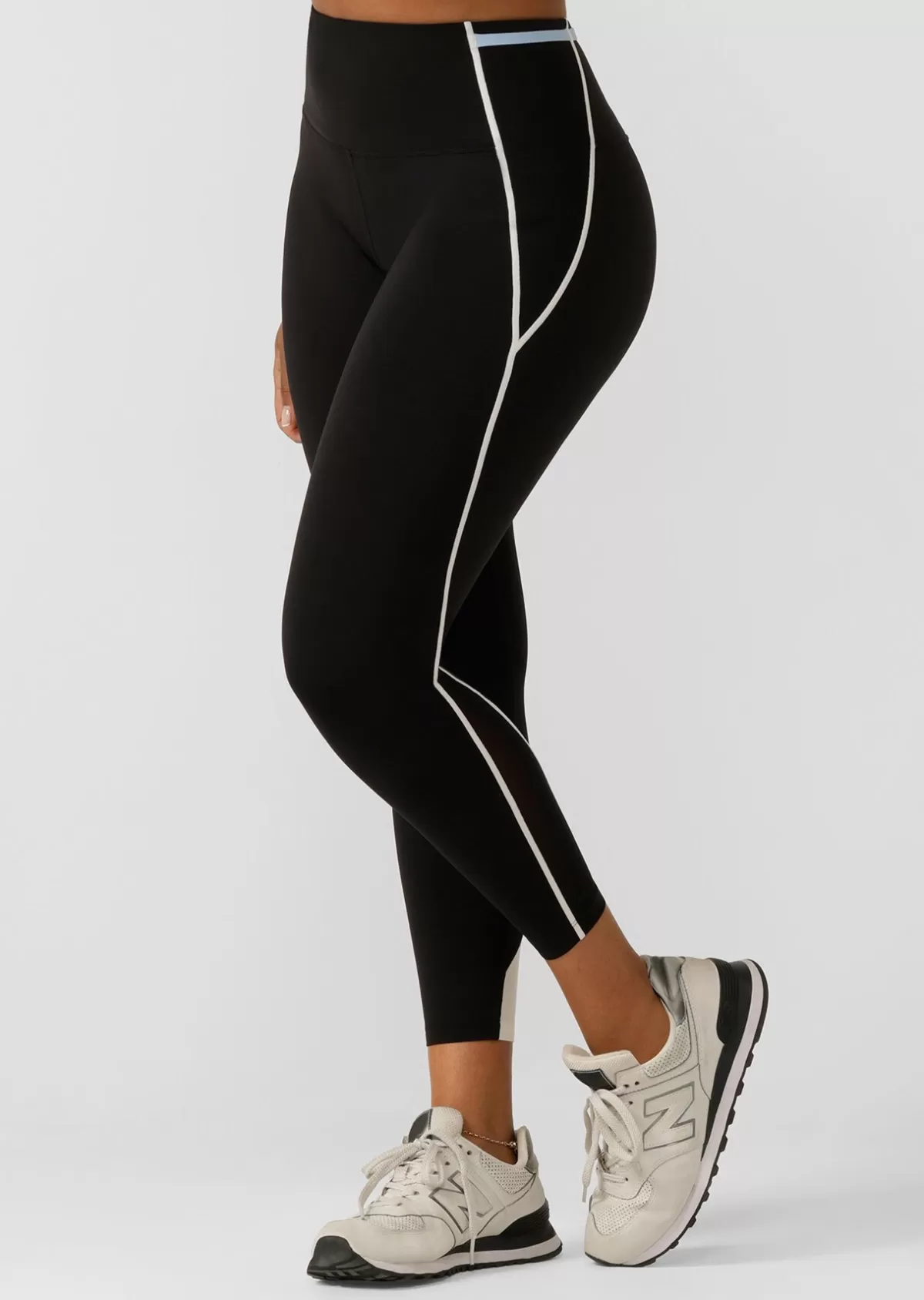 Lorna Jane Tights And Leggings | Swimwear*Sprint To Swim Pocket Ankle Biter Leggings BlackMulti