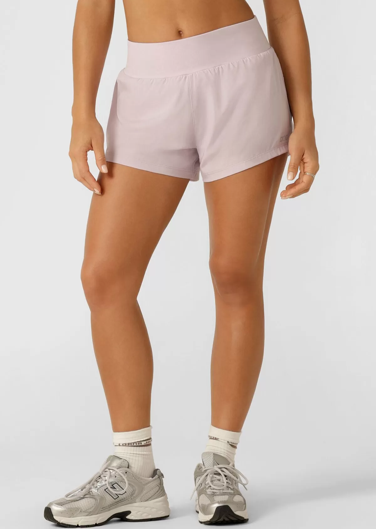 Lorna Jane Shorts*Stretch & Stride Pocket Run Short PaleOrchidLilac