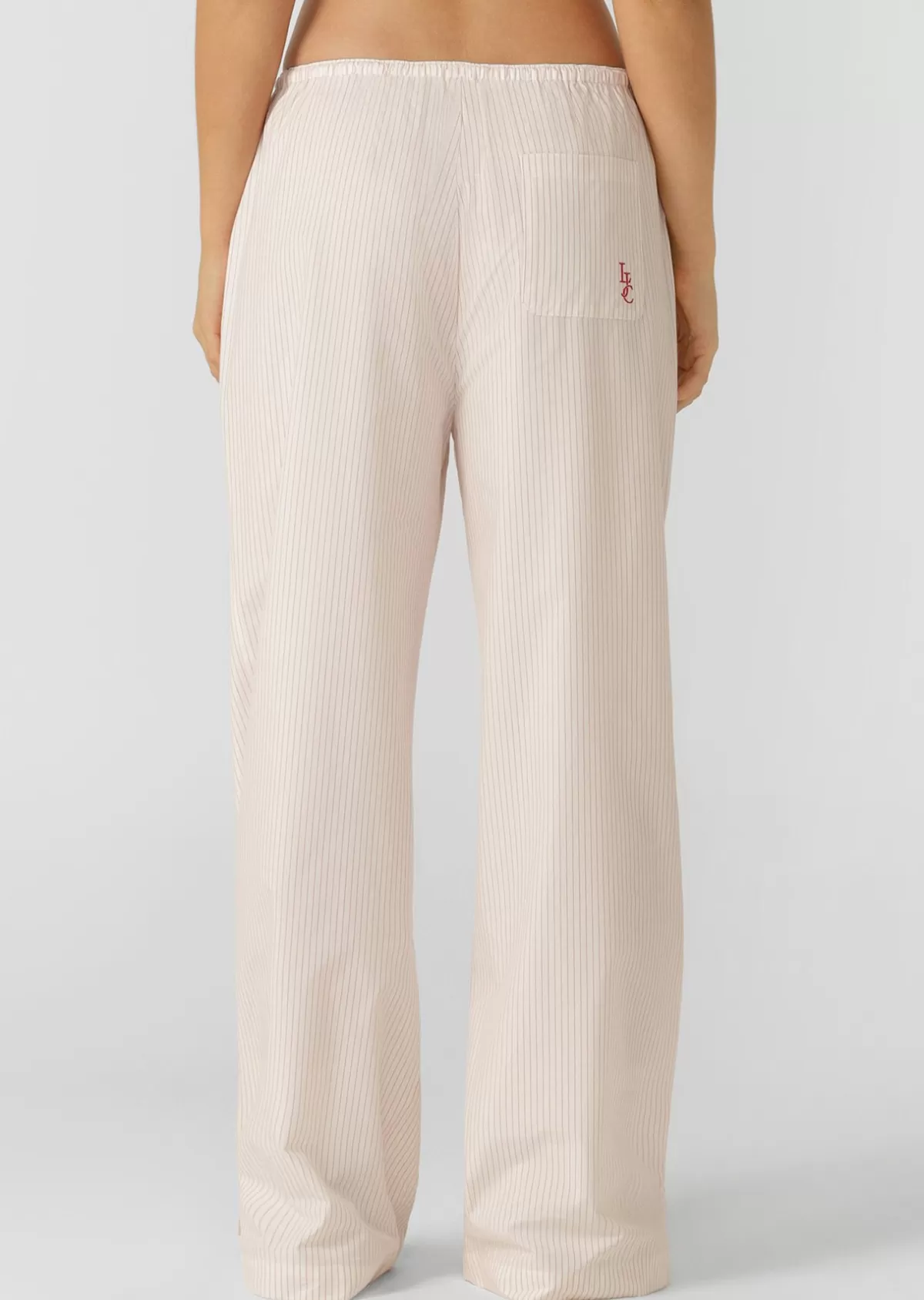 Lorna Jane Pants*Stripe Lounge Pants RedStripe