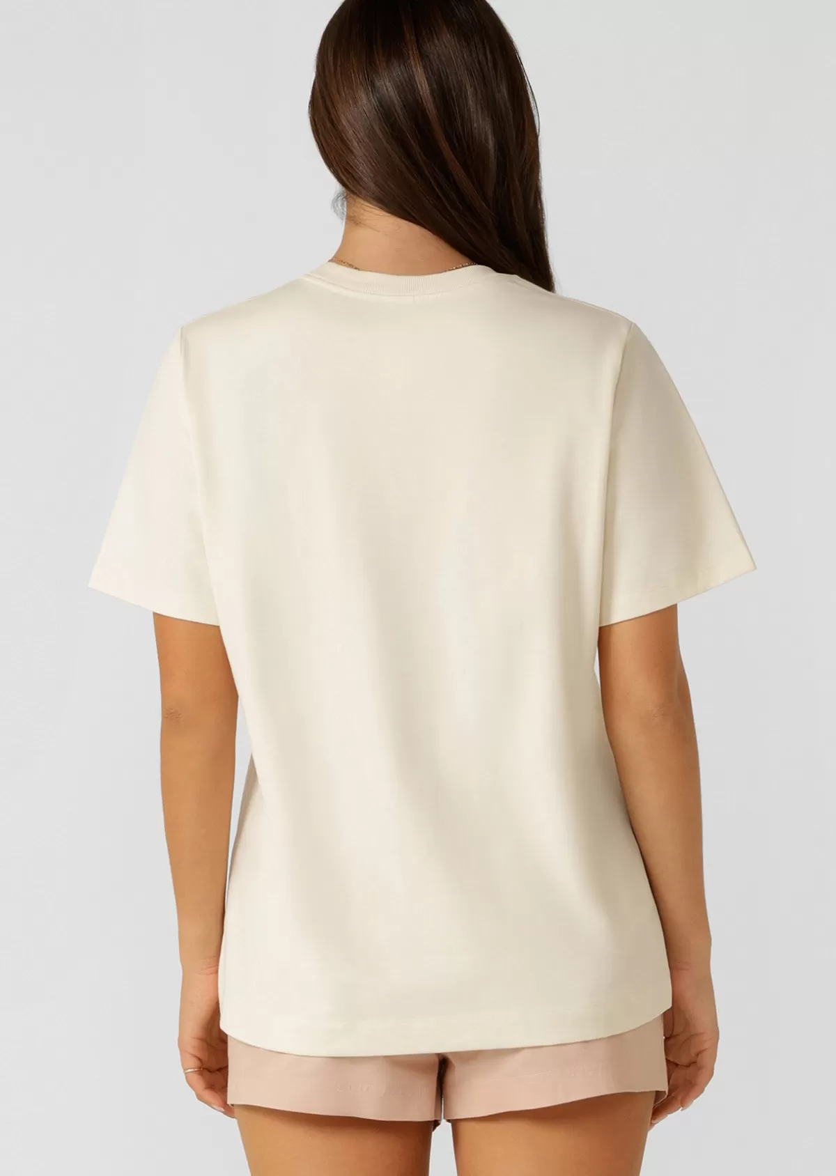 Lorna Jane Tops & Tees*Summer Days Relaxed T-shirt Cream