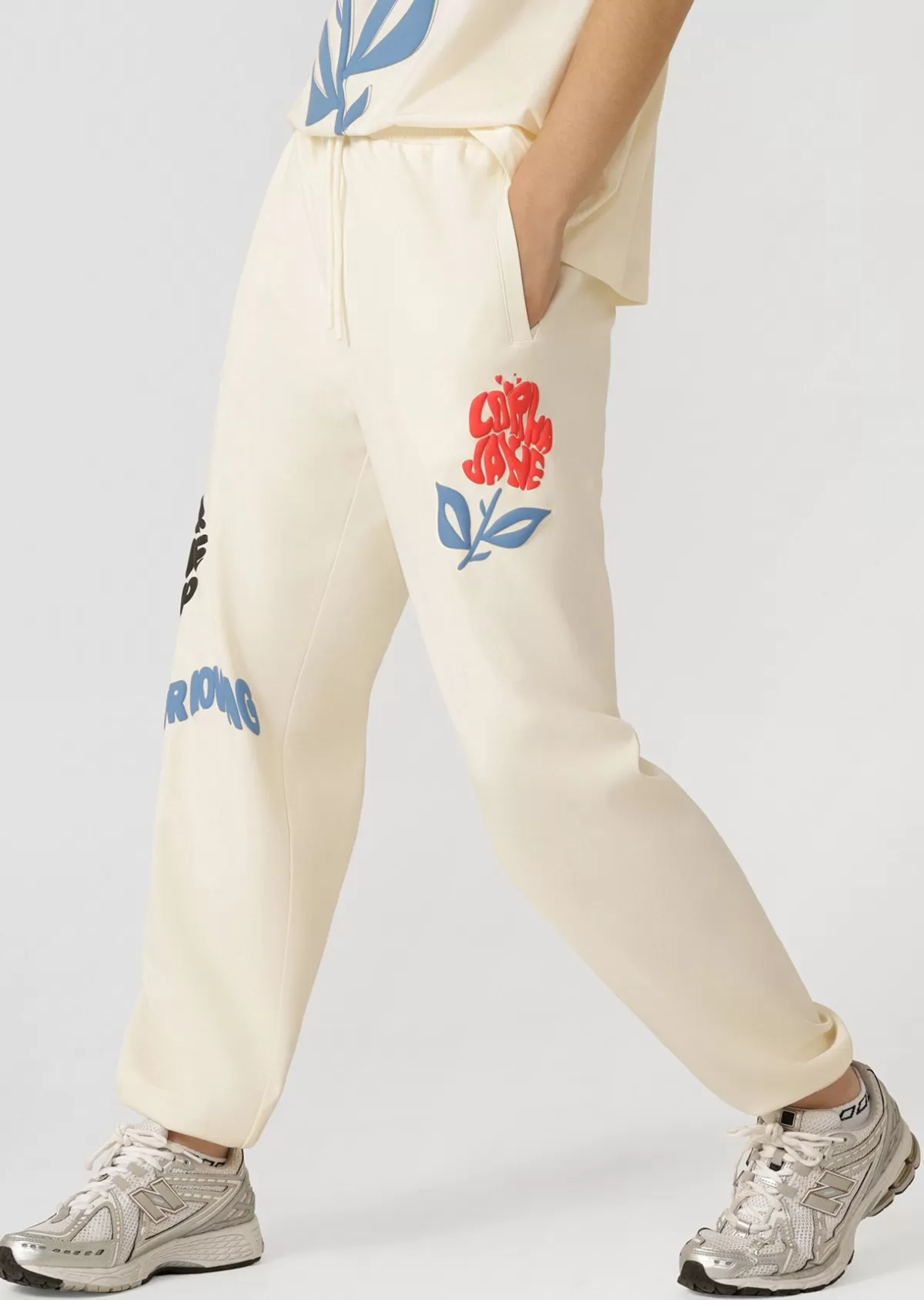 Lorna Jane Pants*Summer Track Pant Cream