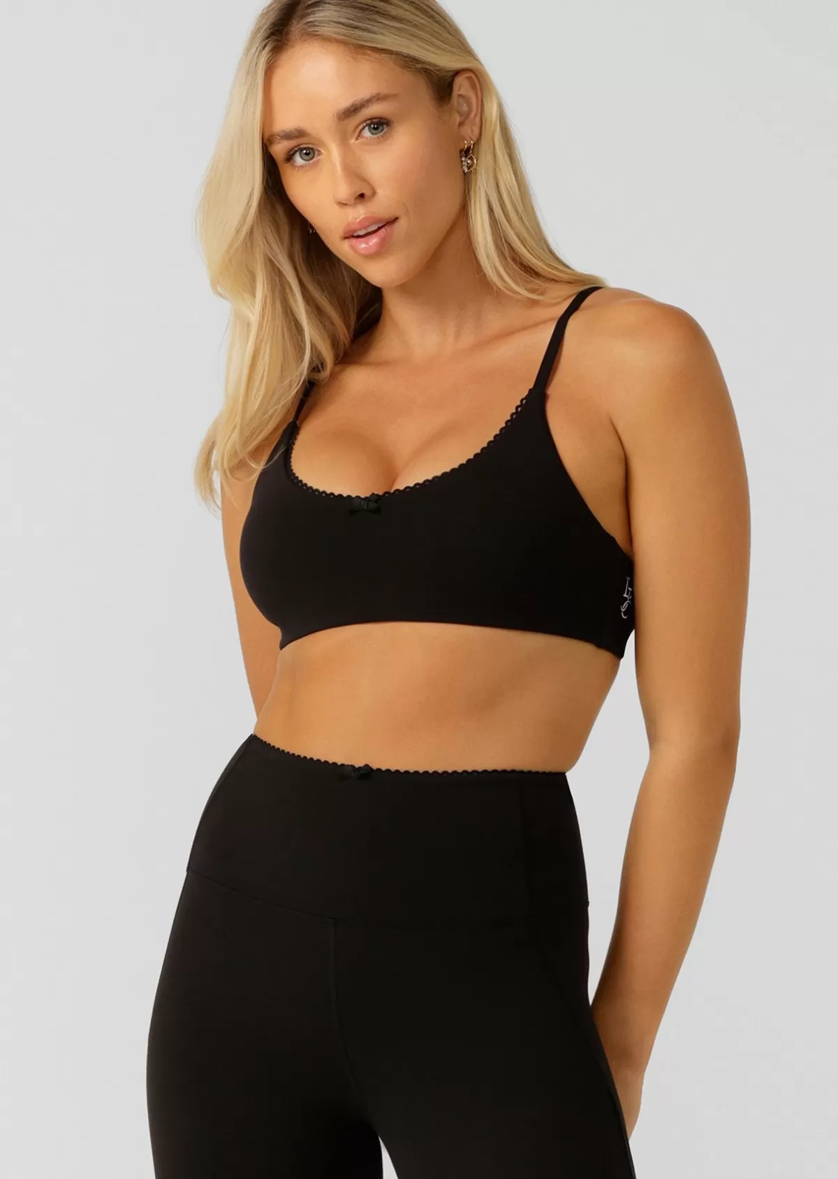 Lorna Jane Sports Bras*Sweet Thing All Day Sports Bra Black