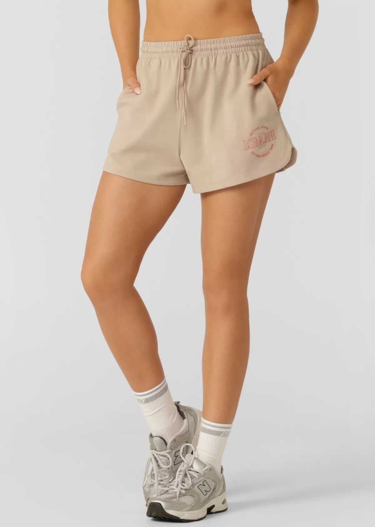 Lorna Jane Shorts*Ultimate Weekender Shorts Latte