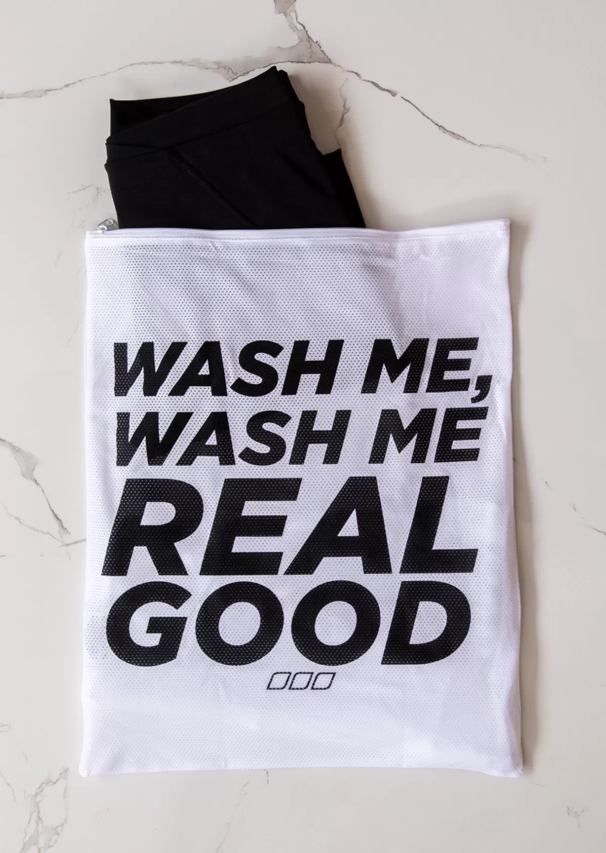 Lorna Jane Accessories*Wash Me Real Good Wash Bag White