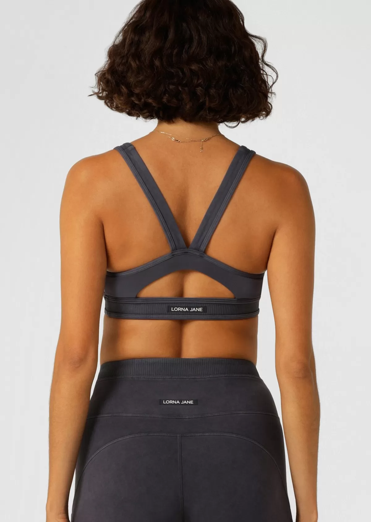 Lorna Jane Sports Bras*Weekender Washed Sports Bra WashedMidnightBlue