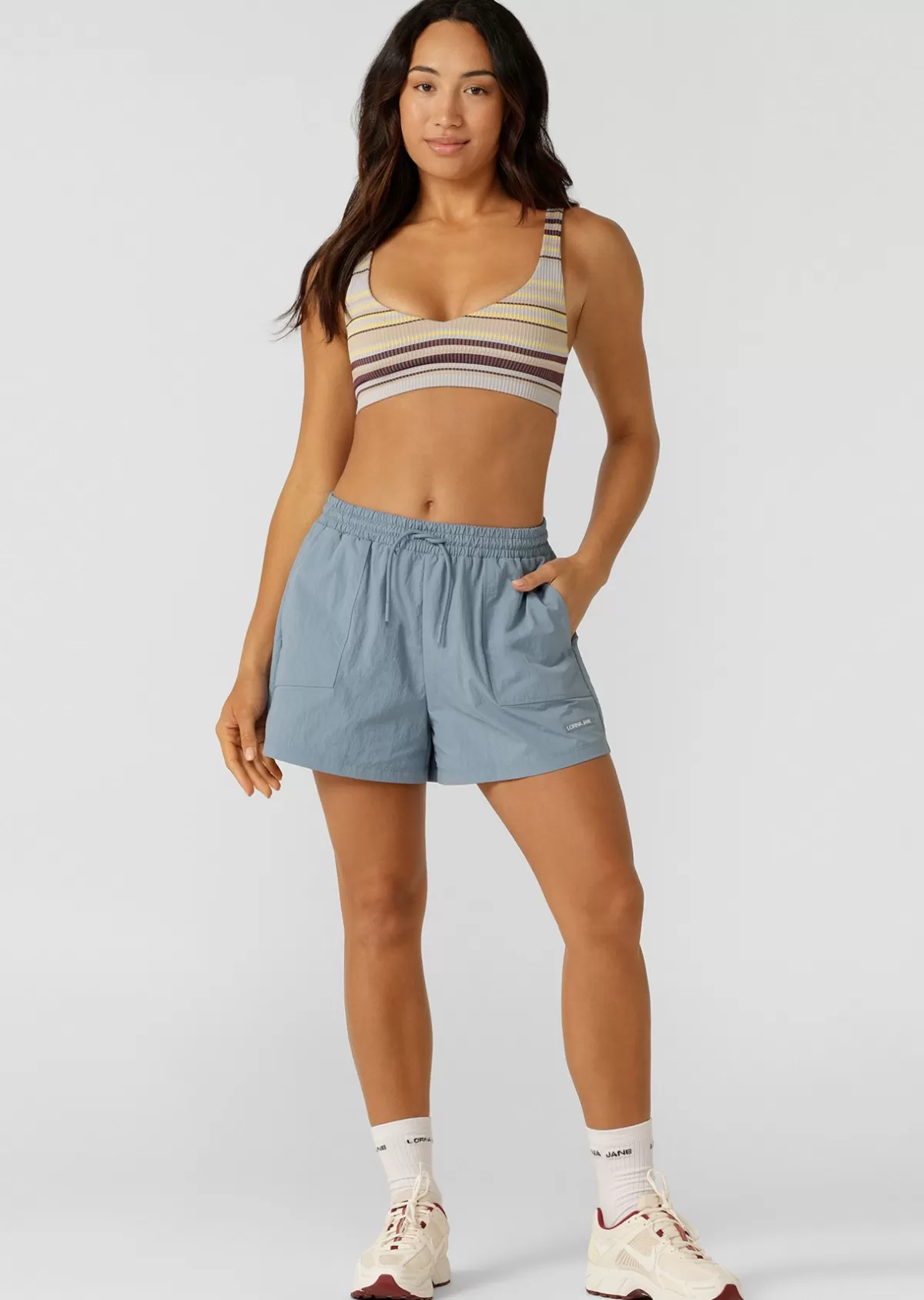 Lorna Jane Shorts*Weightless Active Shorts WashedOutBlue