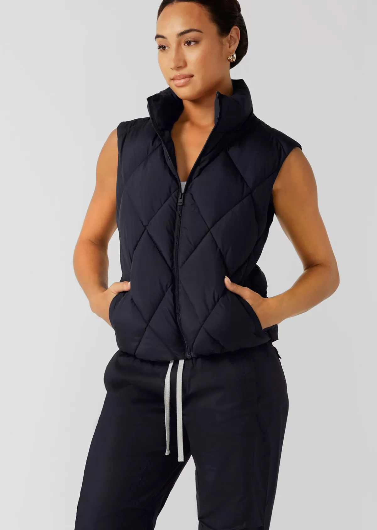 Lorna Jane Jackets, Hoodies And Sweats*Winter Warmth Puffer Vest MidnightBlue