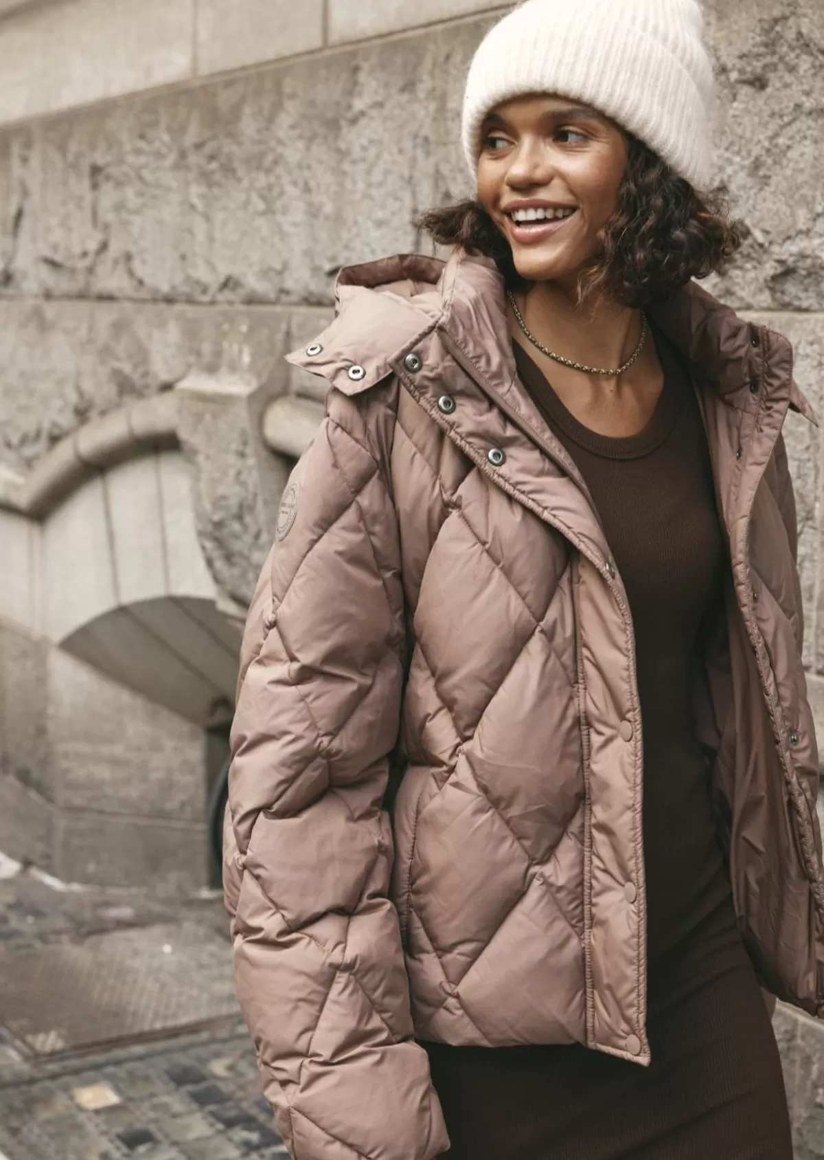 Lorna Jane Jackets, Hoodies And Sweats*Winter Warmth Recycled Puffer Jacket Cedar